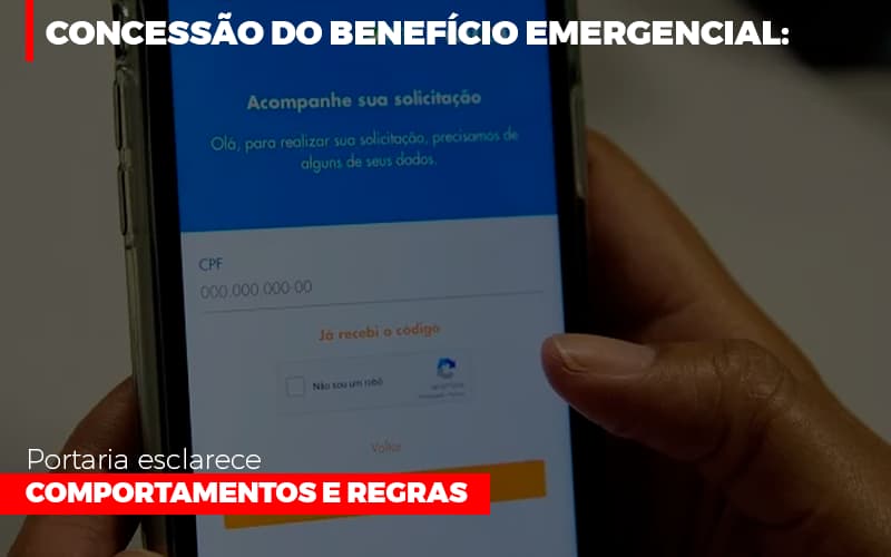 Concessao Do Beneficio Emergencial Portaria Esclarece Comportamentos E Regras - Contabilidade em Santo André -  São Paulo | SQUIPP - Consultoria e Assessoria Contabil Ltda